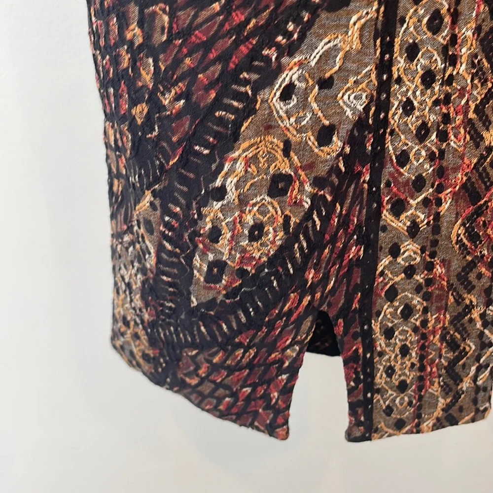 Joseph Ribkoff Multi-Color Pull On Pant - Picture 5 of 11